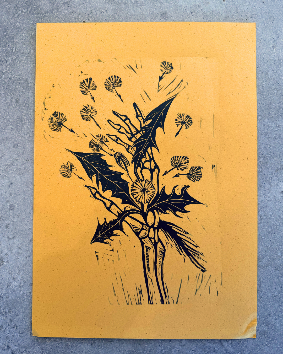 Dandelion Love A4 Print