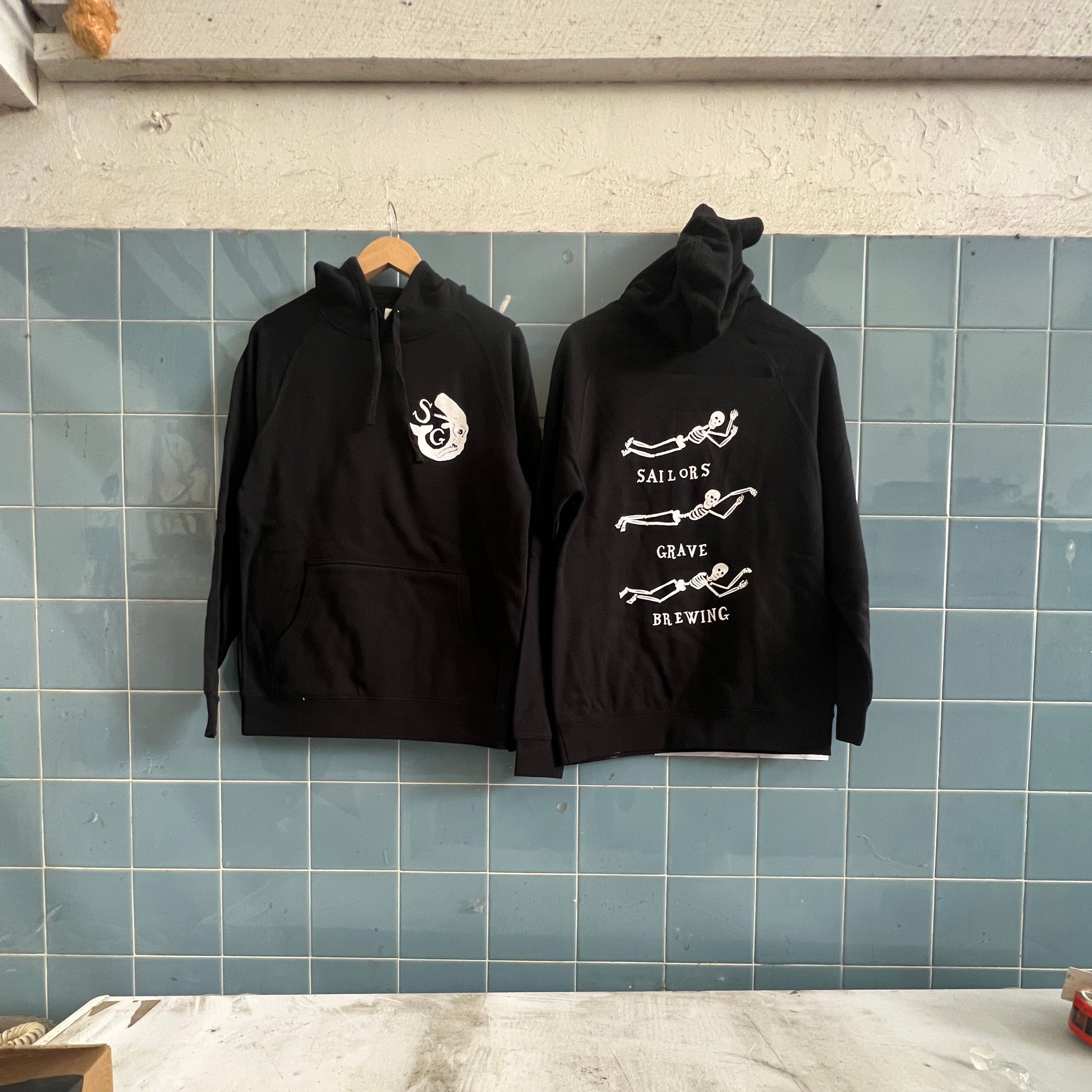 Sailors Grave Brewing Hoodie - Black