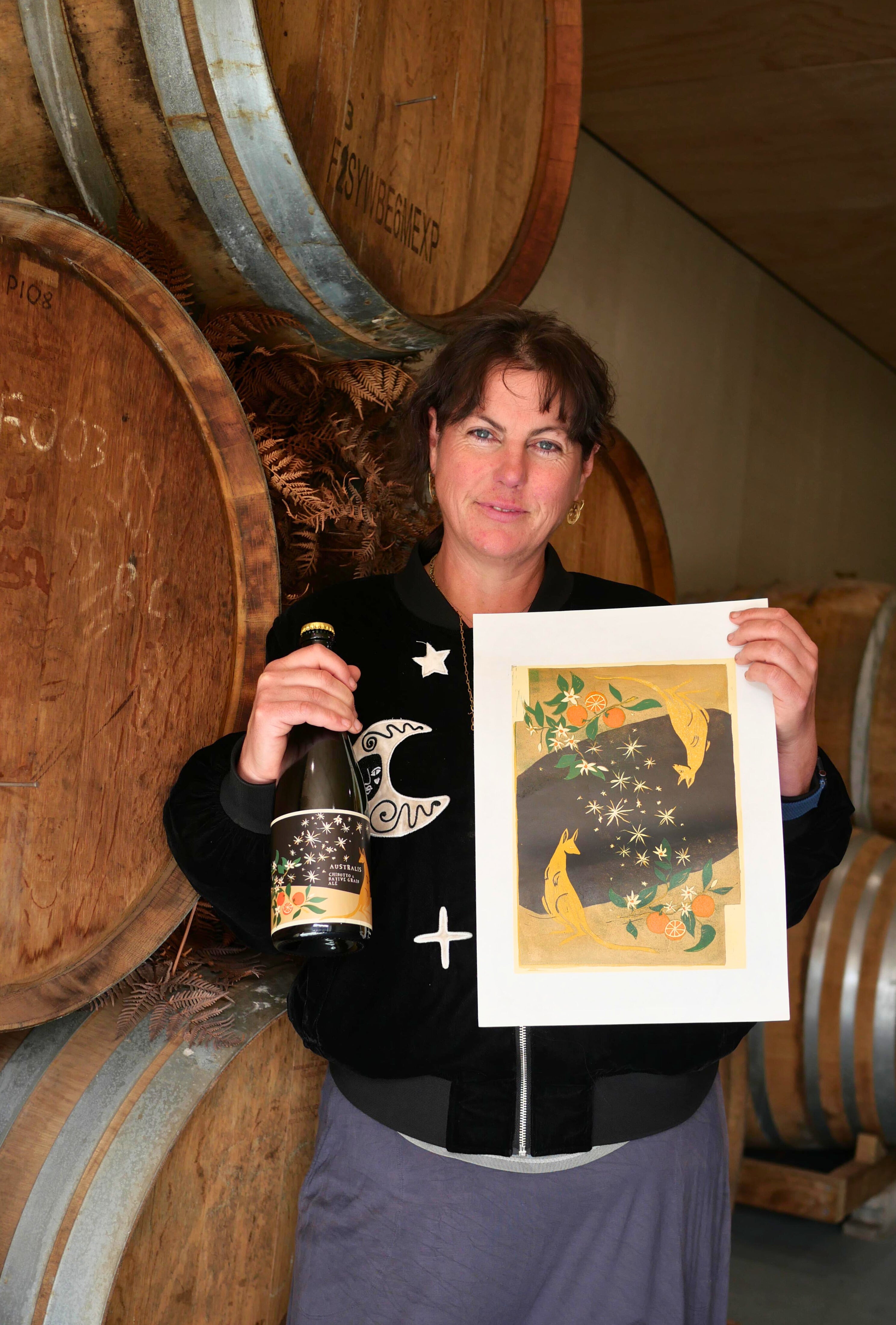 Australis - Barrel Aged Chinotto x Native Grass Ale
