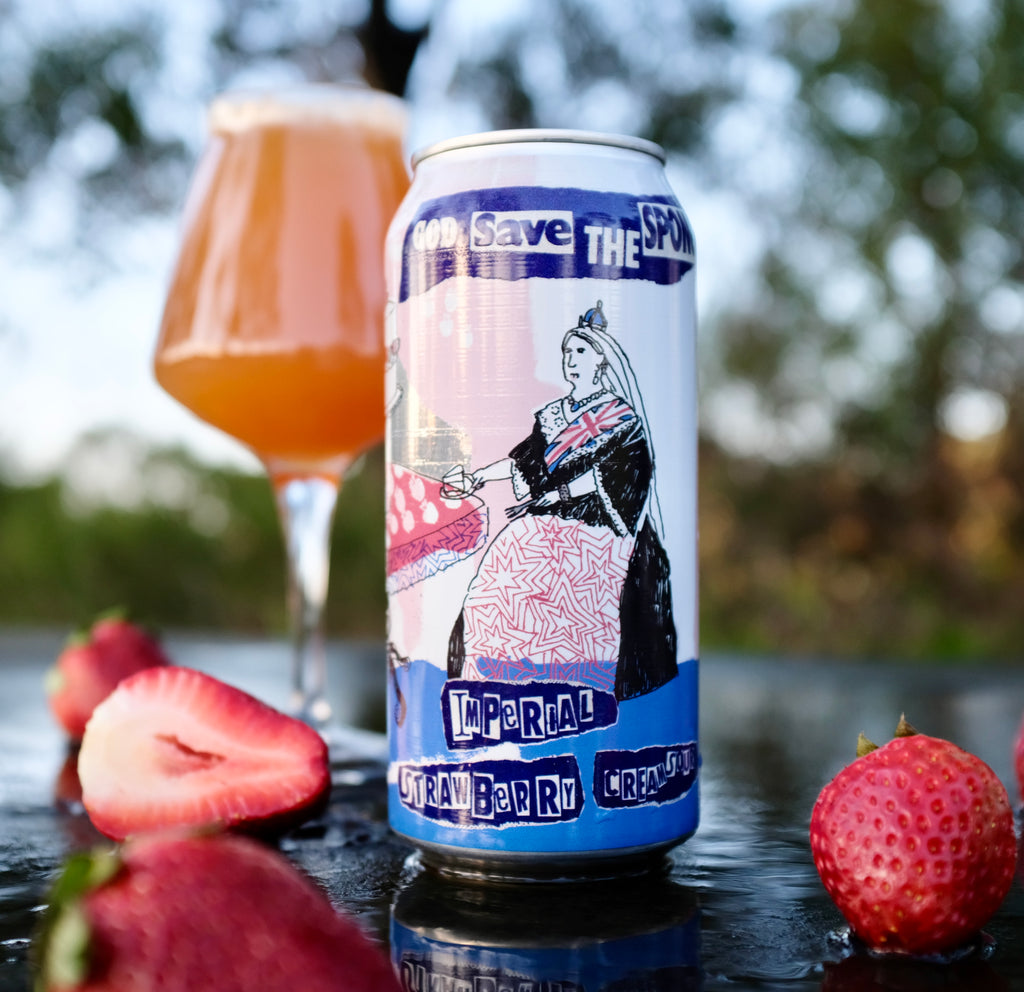God Save The Sponge - Imperial Strawberry Cream Sour