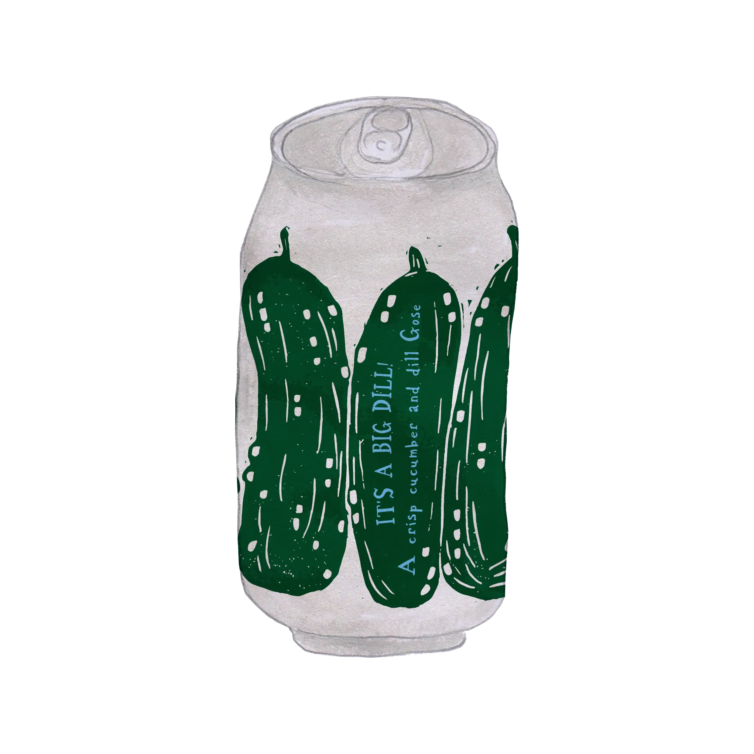 4 Pack of IT'S A BIG DILL