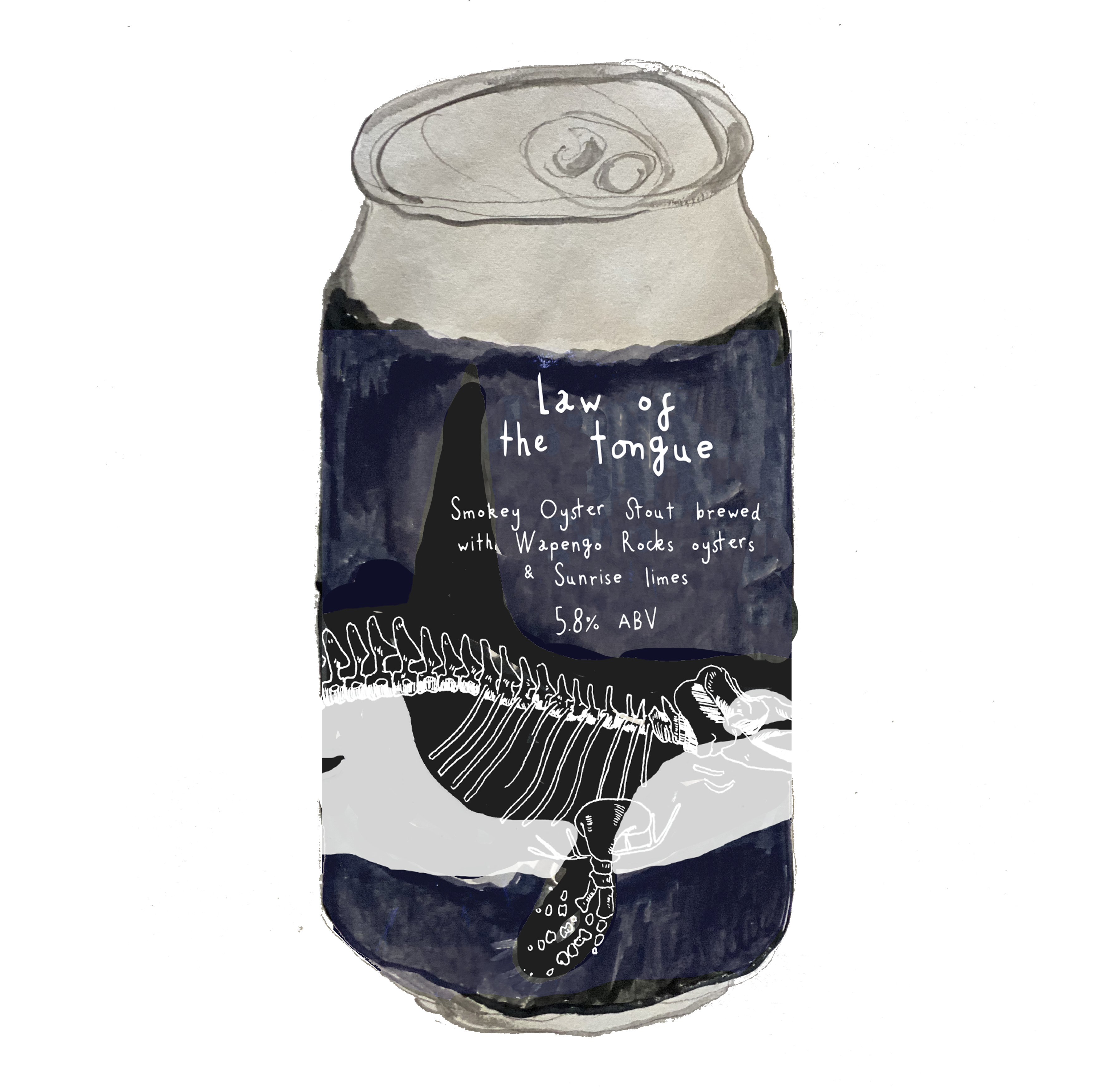 Law Of The Tongue - Smokey Oyster Stout