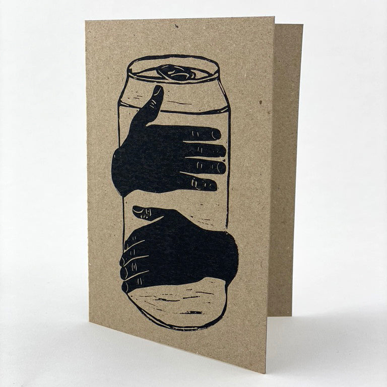 Beer Hugs Card with message